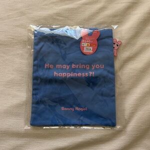 Sonny Angel Robby Exclusive Mini Tote Bag - Blue and Pink